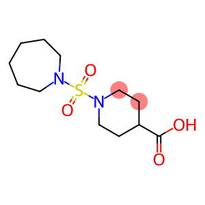 1-(azepane-1-sulfonyl)piperidine-4-carboxylic acid