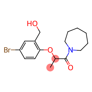 1-(azepan-1-yl)-2-[4-bromo-2-(hydroxymethyl)phenoxy]propan-1-one