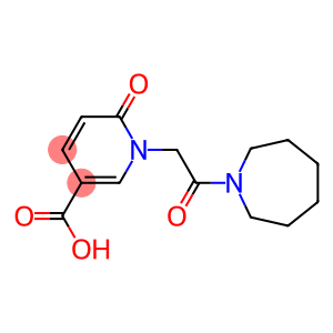 1-[2-(azepan-1-yl)-2-oxoethyl]-6-oxo-1,6-dihydropyridine-3-carboxylic acid