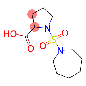 1-(azepane-1-sulfonyl)pyrrolidine-2-carboxylic acid