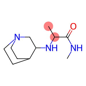 2-{1-azabicyclo[2.2.2]octan-3-ylamino}-N-methylpropanamide