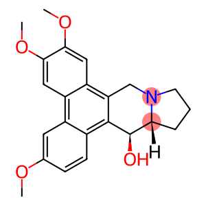 (12aR,13S)-3,6,7-Trimethoxy-13-hydroxy-9,10,11,12,12a,13-hexahydro-9a-aza-9aH-cyclopenta[b]triphenylene