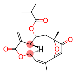 (3aR,4R,6R,10Z,11aR)-3a,5,6,11a-Tetrahydro-6,10-dimethyl-3-methylene-4-(2-methylpropanoyloxy)-6,9-epoxycyclodeca[b]furan-2,7(3H,4H)-dione