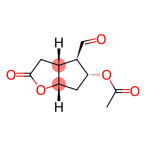 (3aR,4R,5R,6aS)-5-Acetoxy-2-oxohexahydro-2H-cyclopenta[b]furan-4-carbaldehyde