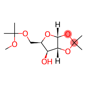 (3aR,5R,6S,6aR)-5-((2-Methoxypropan-2-yloxy)methyl)-2,2-dimethyltetrahydrofuro[2,3-d][1,3]dioxol-6-ol