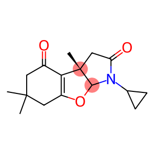 (3aS)-1-cyclopropyl-3a,6,6-trimethyl-3a,6,7,8a-tetrahydro-1H-[1]benzofuro[2,3-b]pyrrole-2,4(3H,5H)-dione
