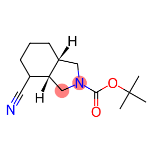 (3aS,7aS)-tert-butyl 4-cyanohexahydro-1H-isoindole-2(3H)-carboxylate