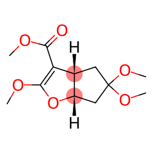 (3aS,6aS)-3a,5,6,6a-Tetrahydro-2,5,5-trimethoxy-4H-cyclopenta[b]furan-3-carboxylic acid methyl ester
