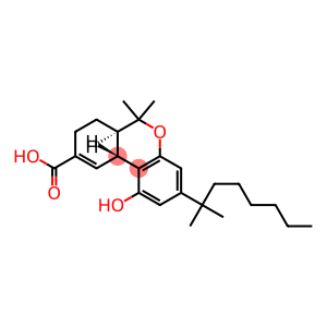 (6aR)-6aβ,7,8,10aα-Tetrahydro-6,6-dimethyl-3-(1,1-dimethylheptyl)-1-hydroxy-6H-dibenzo[b,d]pyran-9-carboxylic acid