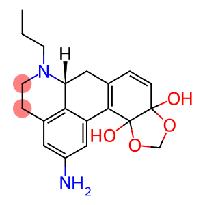 [6aR,(-)]-2-Amino-10,11-methylenedioxy-5,6,6a,7-tetrahydro-6-propyl-4H-dibenzo[de,g]quinoline-10,11-diol
