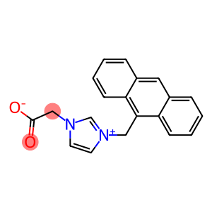 2-(3-(anthracen-9-ylmethyl)-1H-imidazol-3-ium-1-yl)acetate