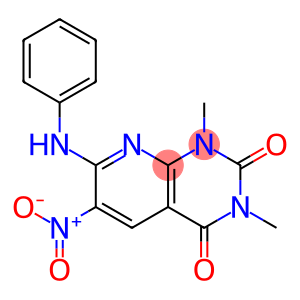 7-Anilino-1,3-dimethyl-6-nitropyrido[2,3-d]pyrimidine-2,4(1H,3H)-dione