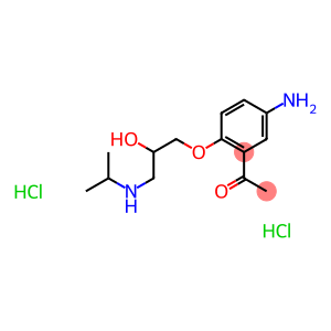 1-[5-AMino-2-[(2RS)-2-hydroxy-3-[(1-Methylethyl) aMino]-propoxy]phenyl]ethanone Dihydrochloride
