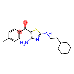 (4-aMino-2-((2-cyclohexylethyl)aMino)thiazol-5-yl)(p-tolyl)Methanone