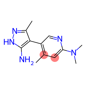 5-(5-aMino-3-Methyl-1H-pyrazol-4-yl)-N,N,4-triMethylpyridin-2-aMine