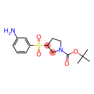 3-(3-Amino-benzenesulfonyl)-pyrrolidine-1-carboxylic acid tert-butyl ester