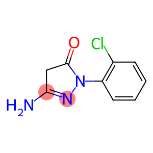 3-Amino-1-(2-chlorophenyl)-5(4H)-pyrazolone