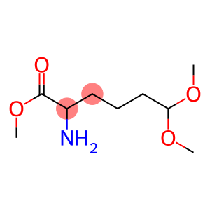 2-Amino-6,6-dimethoxy-hexanoic acid methyl ester