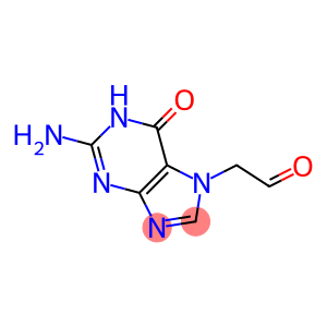 2-Amino-6-oxo-1,6-dihydro-7H-purine-7-acetaldehyde