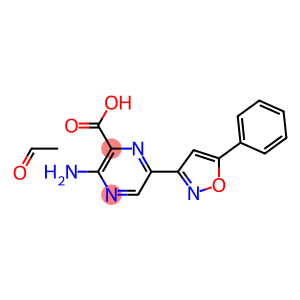 [2-Amino-5-(5-phenylisoxazol-3-yl)pyrazine-3-carboxylic acid ethyl]1-oxide