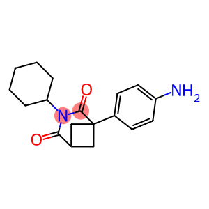 1-(4-Aminophenyl)-3-cyclohexyl-3-azabicyclo[3.1.1]heptane-2,4-dione
