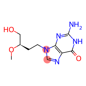 2-Amino-9-[(3R)-4-hydroxy-3-methoxybutyl]-1,9-dihydro-6H-purin-6-one