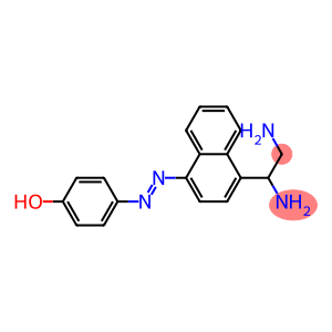 2-Amino-1-[4-(4-hydroxyphenylazo)-1-naphthalenyl]ethanamine