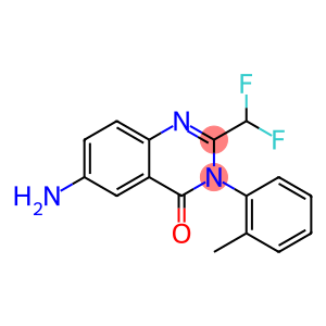 6-Amino-2-(difluoromethyl)-3-(2-methylphenyl)quinazolin-4(3H)-one