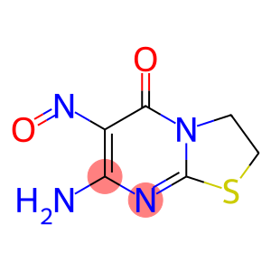 7-Amino-6-nitroso-2,3-dihydro-5H-thiazolo[3,2-a]pyrimidin-5-one