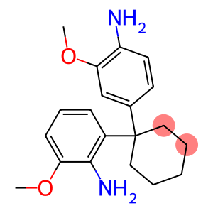 1-(4-Amino-3-methoxyphenyl)-1-(2-amino-3-methoxyphenyl)cyclohexane