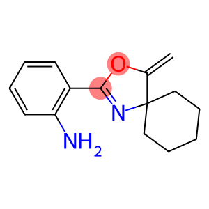 2-(2-Aminophenyl)-4-methylene-3-oxa-1-azaspiro[4.5]decan-1-ene