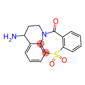 3-Amino-2,3-dihydro-12-oxo-1H,12H-quino[8,1-bc][1,4]benzothiazepine 7,7-dioxide