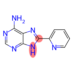 6-Amino-8-(2-pyridinyl)-9H-purine