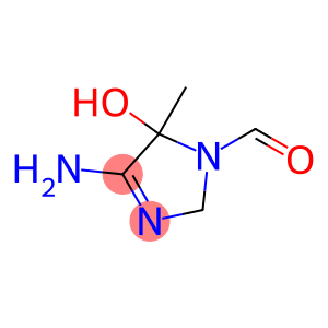 4-Amino-5-methyl-2,5-dihydro-5-hydroxy-1H-imidazole-1-carbaldehyde