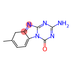 2-Amino-8-methyl-1,3,5-triazino[1,2-a]benzimidazol-4(9H)-one
