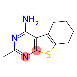 4-Amino-5,6,7,8-tetrahydro-2-methyl[1]benzothieno[2,3-d]pyrimidine