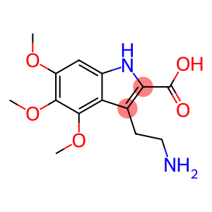 3-(2-Aminoethyl)-4,5,6-trimethoxy-1H-indole-2-carboxylic acid