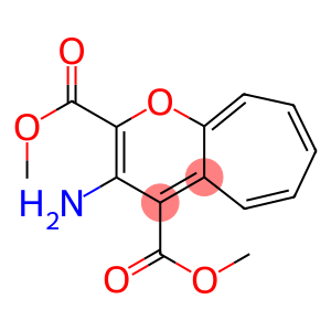 3-Aminocyclohepta[b]pyran-2,4-dicarboxylic acid dimethyl ester