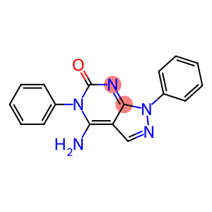 4-Amino-1,5-diphenyl-1H-pyrazolo[3,4-d]pyrimidin-6(5H)-one