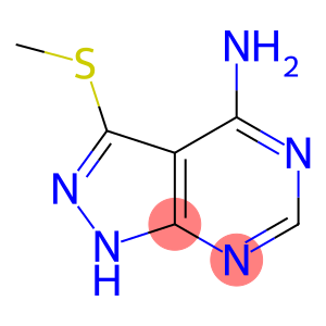 4-Amino-3-methylthio-1H-pyrazolo[3,4-d]pyrimidine