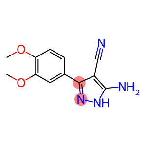 5-Amino-3-(3,4-dimethoxyphenyl)-1H-pyrazole-4-carbonitrile