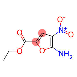 5-Amino-4-nitro-2-furancarboxylic acid ethyl ester