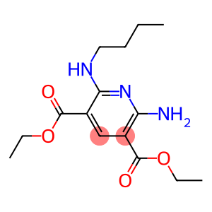 2-Amino-6-butylaminopyridine-3,5-dicarboxylic acid diethyl ester
