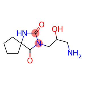 3-(3-amino-2-hydroxypropyl)-1,3-diazaspiro[4.4]nonane-2,4-dione