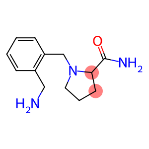 1-{[2-(aminomethyl)phenyl]methyl}pyrrolidine-2-carboxamide