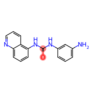 1-(3-aminophenyl)-3-quinolin-5-ylurea