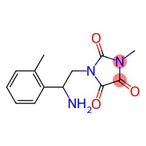 1-[2-amino-2-(2-methylphenyl)ethyl]-3-methylimidazolidine-2,4,5-trione