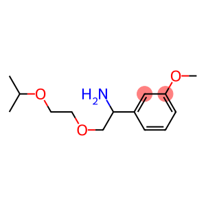 1-{1-amino-2-[2-(propan-2-yloxy)ethoxy]ethyl}-3-methoxybenzene
